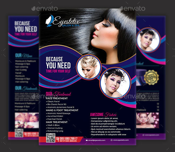 Salon Flyer Templates Free Download